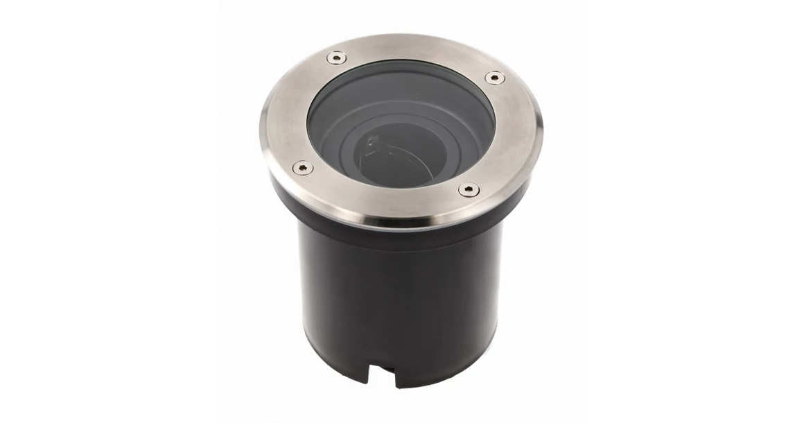 Kép 1/7 - Lámpa Kerti lámpatest BETA-O (kör), max.50 W, GU10, IP67, AC220-240V, 50/60Hz, inox