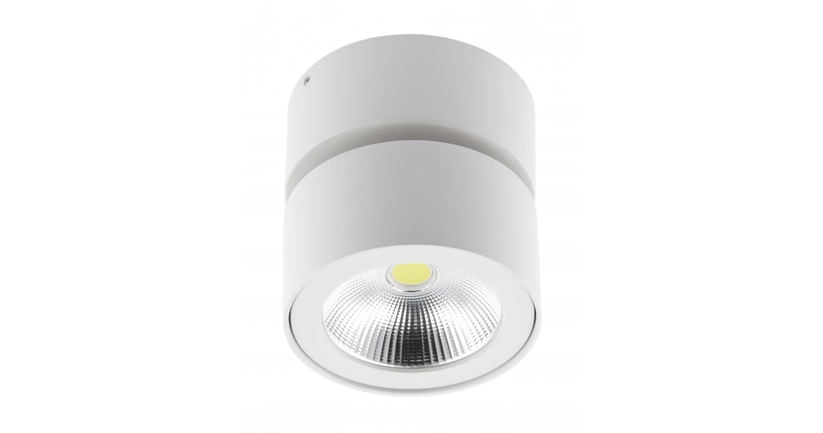 Kép 1/3 - Lámpa Mennyezeti BIANCO 15W 1500lm, AC220-240V, 50/60 Hz, PF>0,5, Ra≥80, IP20, IK06, 36°, 4000K, kör, fehér