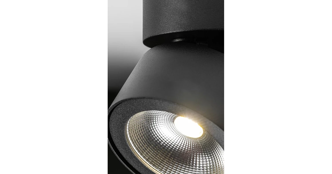 Kép 3/7 - Lámpa Mennyezeti BIANCO 15W 1500lm, AC220-240V, 50/60 Hz, PF>0,5, Ra≥80, IP20, IK06, 36°, 4000K, kör, fekete