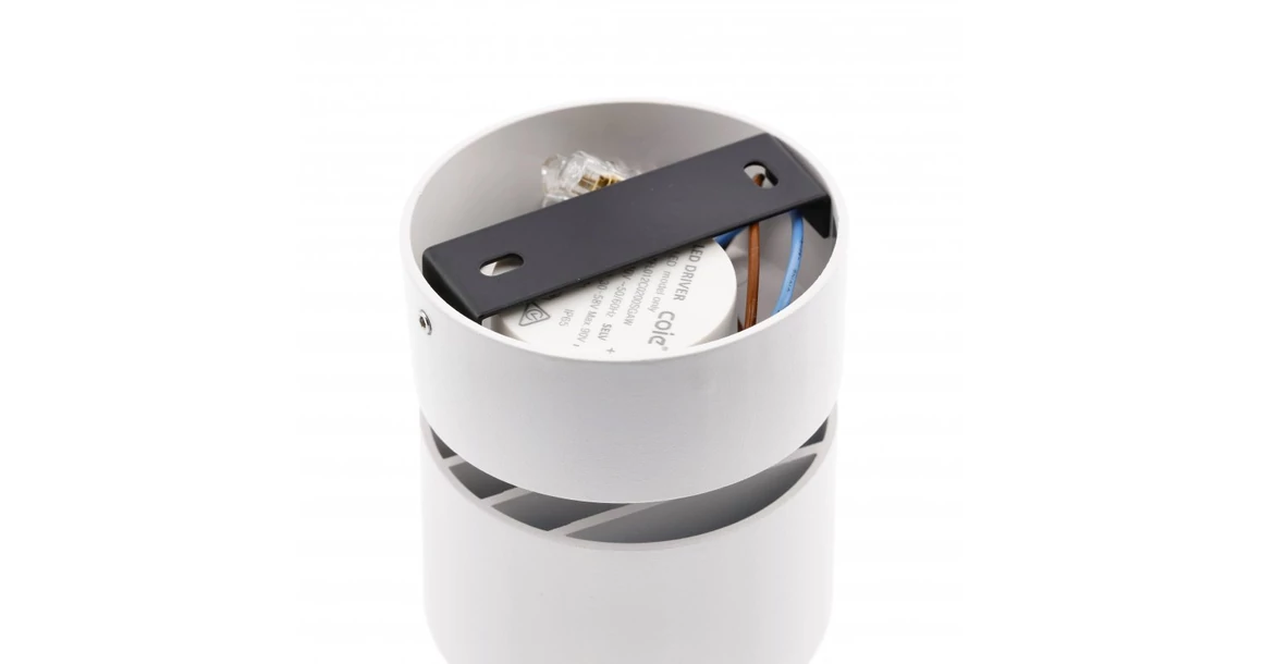 Kép 4/7 - Lámpa Mennyezeti BIANCO, 8W, 680lm, AC220-240V, 50/60 Hz, PF>0,9, Ra≥80, IP20, IK06, 36°, 4000K, kör, fehér