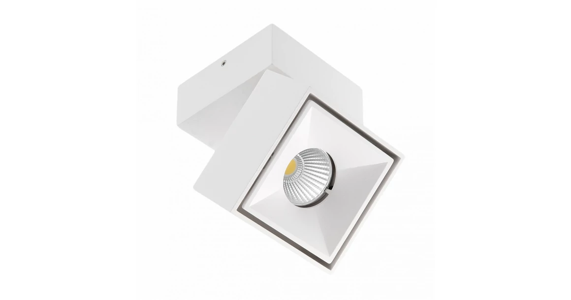 Kép 2/3 - Lámpa Mennyezeti BIANCO 8W, 680lm, AC220-240V,50/60 Hz,Ra≥80,IP20,36°,2700/3300/4000K, kocka, fehér