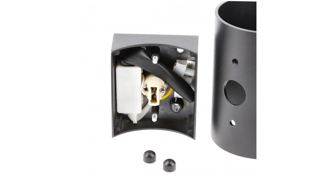 Kép 4/5 - Lámpa Fali lámpatest CAMPIONE II, G9, IP20, max. 40W, IP20, max. 250V, 50/60 Hz, kör, fekete