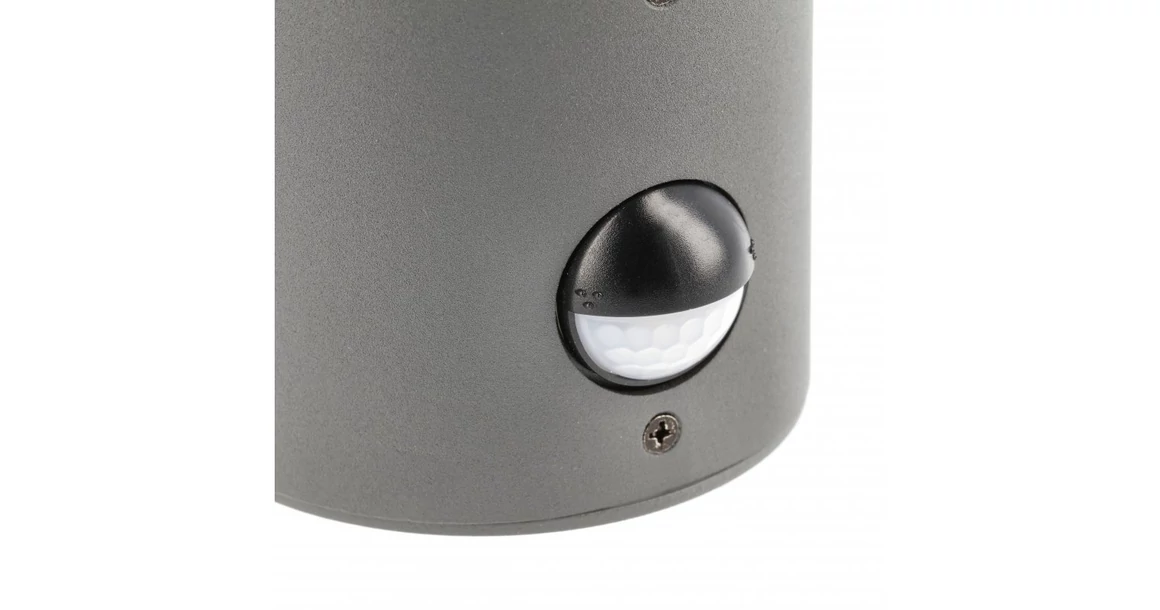 Kép 4/7 - Lámpa Kerti lámpatest CORTA-AU PIR, E27, MAX.25W, IP44, AC220-240V, 50-60Hz, gyertya, felső, grafit