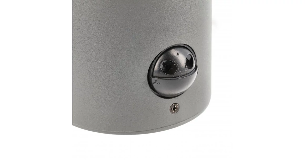 Kép 5/7 - Lámpa Kerti lámpatest CORTA-AU PIR, E27, MAX.25W, IP44, AC220-240V, 50-60Hz, gyertya, felső, grafit