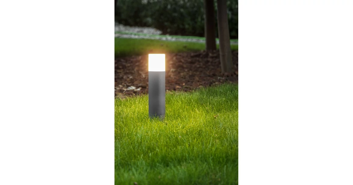 Kép 3/6 - Lámpa Kerti lámpatest CORTA-P 40,E27,MAX.25W,IP44,AC220-240V,50-60Hz,rúd, grafit