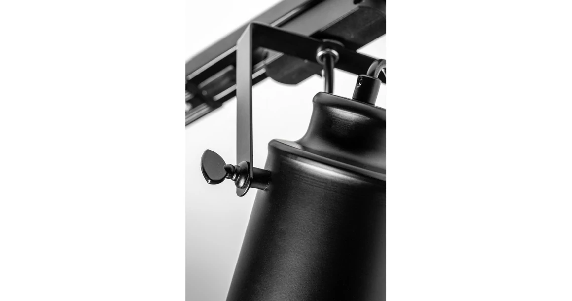 Kép 3/6 - Lámpa Mennyezeti lámpatest DEMIR T,3888,1*E27, IP20, egy, fekete