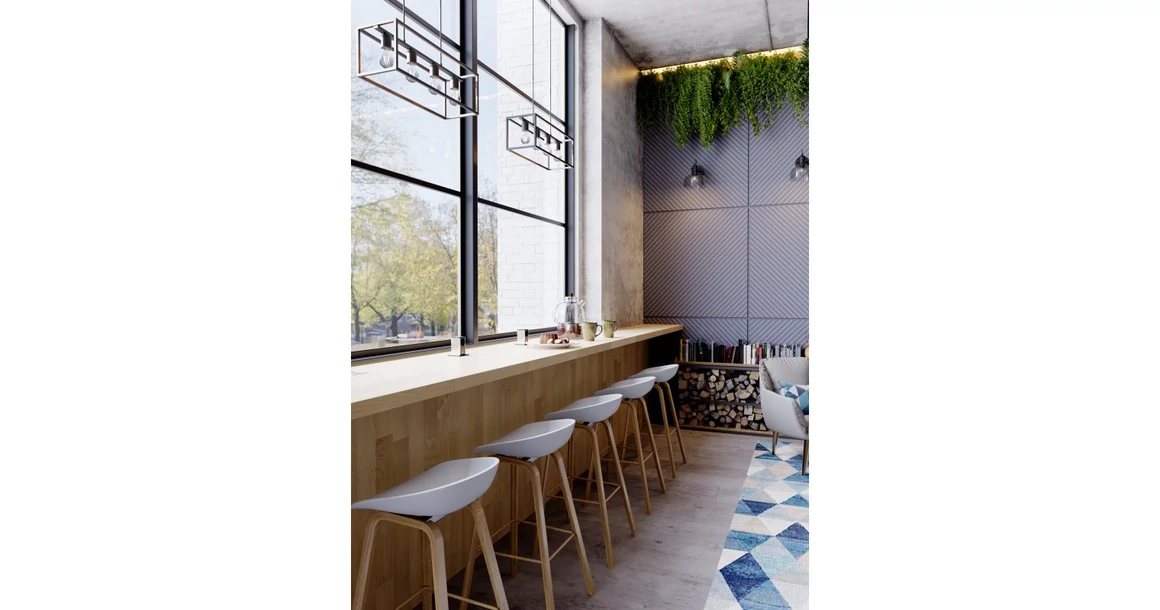 Kép 4/5 - Lámpa Mennyezeti lámpatest DIU4, 3635, AC220-240V, 50/60Hz, 4*E27, IP20, 60CMX18CMX20CM, négyszeres, fekete