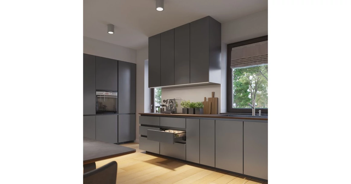 Kép 2/6 - Lámpa Mennyezeti lámpatest DRAGO, max 60W, E27, AC220-240V, 50-60Hz, IP20, 172x180 mm, szürke