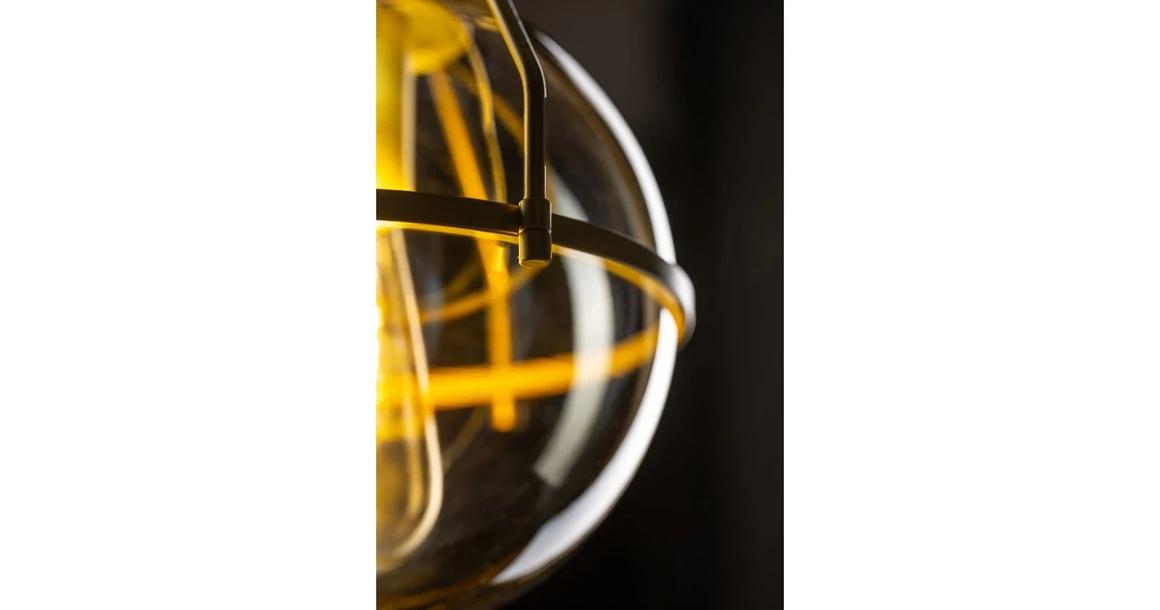 Kép 4/6 - Lámpa Mennyezeti lámpatest DROP 3 , 6335, AC220-240V, 50/60Hz, 3*E14, max.25W, átmérő 68 cm, arany