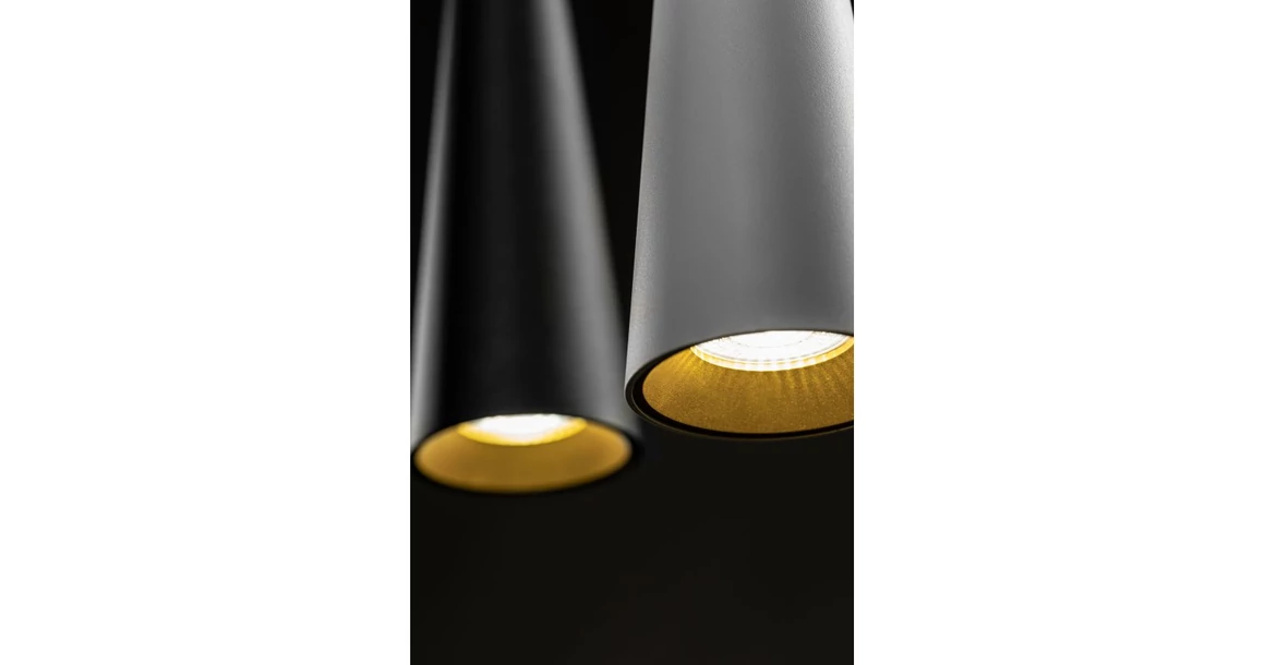 Kép 3/5 - Lámpa Mennyezeti lámpatest EVI, 4410, AC220-240V, 50/60 Hz, GU10, max.40W , IP20, alumínium, egyes, fekete