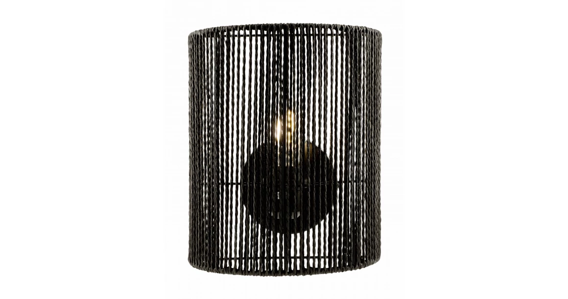 Kép 1/5 - Lámpa Fali lámpatest  FORESTO 3, 6144, AC220-240V, 50/60Hz, 1*E27, max.40W, fekete