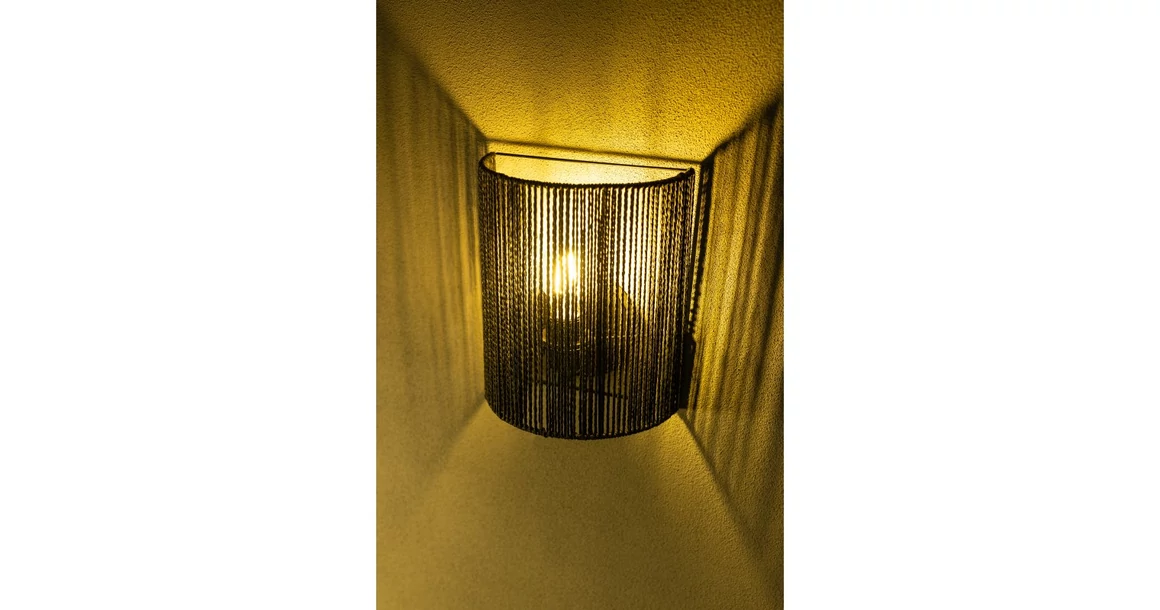 Kép 3/5 - Lámpa Fali lámpatest  FORESTO 3, 6144, AC220-240V, 50/60Hz, 1*E27, max.40W, fekete