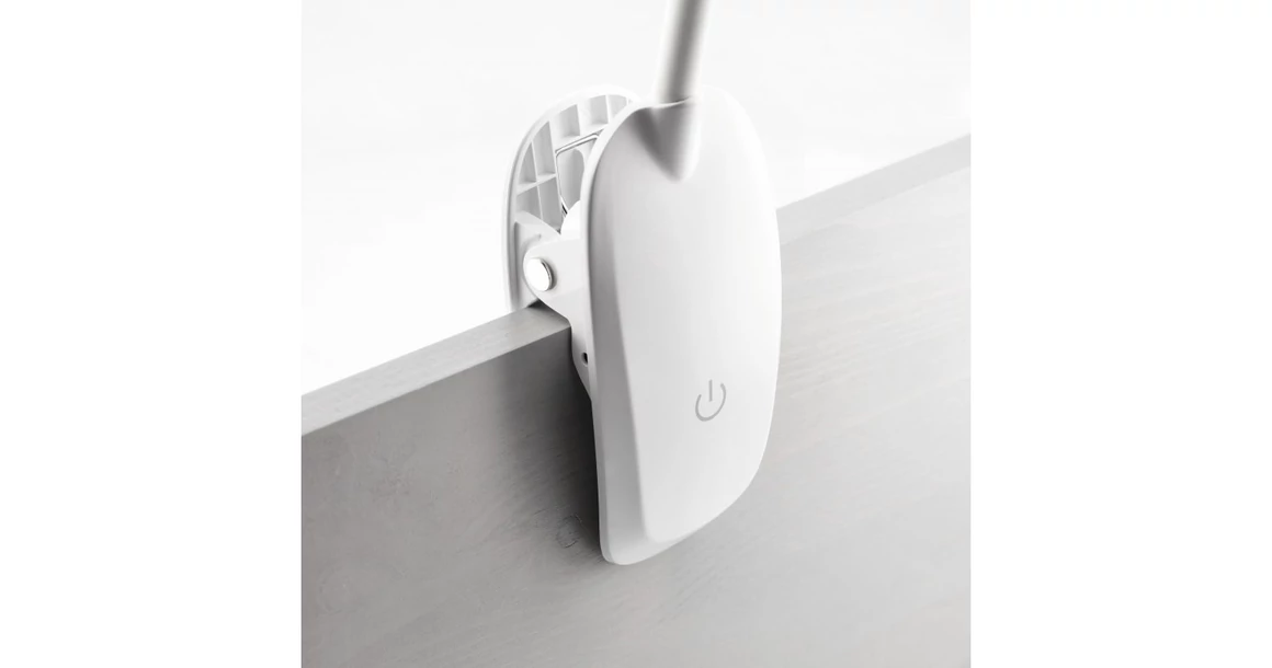 Kép 4/6 - Lámpa Asztali FROGY 5W, 300lm, DC5V, 1A, 4000K, battery, 1200MAh, Ra>80, szabályozható, fehér