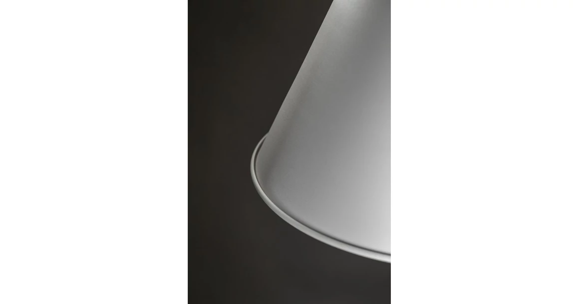 Kép 3/4 - Lámpa Mennyezeti lámpatest GIANNI, 8075, AC220-240V, 50/60Hz, 1*E27, max.40W, IP20, átmérő 22cm, egyes, fehér/ezüst