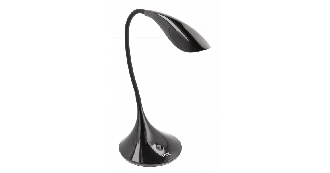 Kép 1/4 - Lámpa Asztali HALLEY 8 W, 500 lm, AC220-240V, 4000K, 3-srep dimming ,PF>0,5, Ra>80, fekete