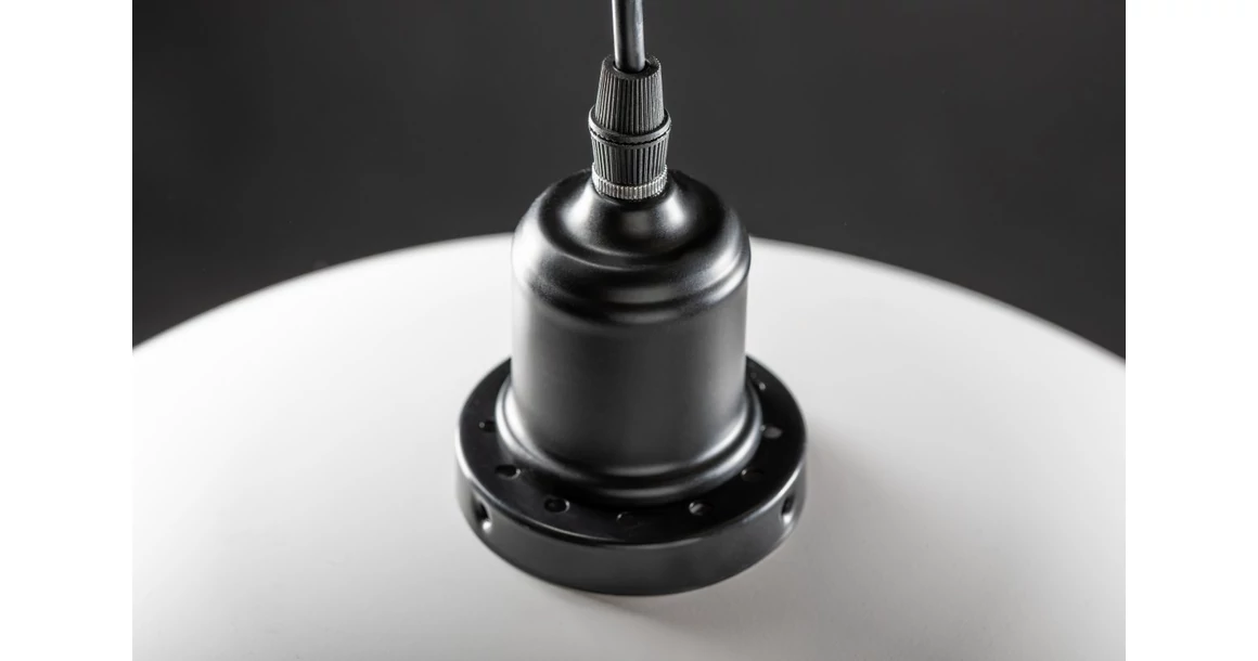 Kép 2/3 - Lámpa Mennyezeti lámpatest HORIZON ,4499,AC220-240V,50/60Hz,1*E27,IP20,átmérő 32cm,egyes,fehér