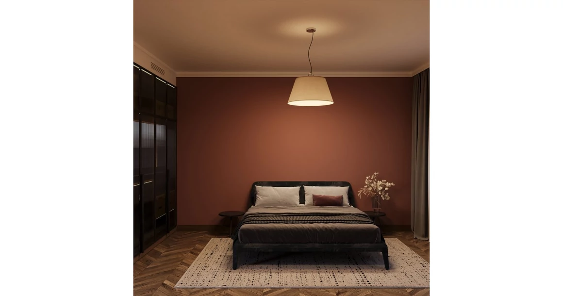 Kép 3/4 - Lámpa Mennyezeti lámpatest KASEL 2, 6274, AC220-240V, 50/60Hz, 3*E27, max.3x40W, átmérő 60 cm, krém