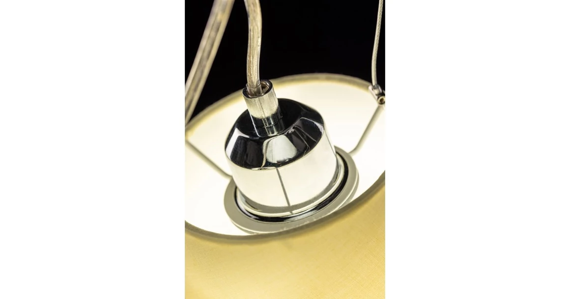 Kép 8/10 - Lámpa Mennyezeti lámpatest KASEL 3, 5314, AC220-240V, 50/60Hz, 3*E27, max.40W, átmérő 46 cm, krém