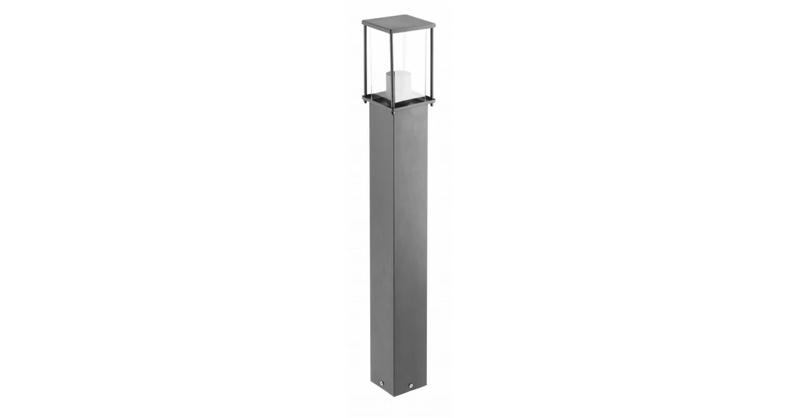 Kép 1/3 - Lámpa Kerti lámpatest KEMI-P 80, E27, MAX.15W, IP44, AC220-240V, 50-60Hz,pole, grafit