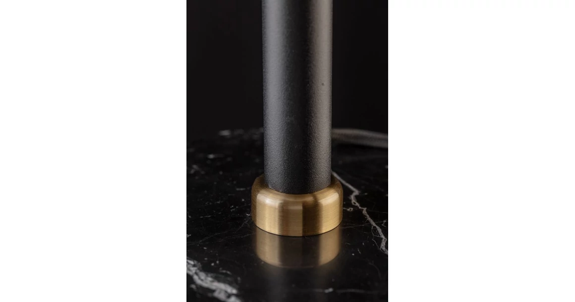 Kép 5/6 - Lámpa Állólámpa LAMIA , 9362, max.250V, 50/60Hz, 1*E27, max.40W,  IP20, átmérő 30, 6 cm, fekete/arany