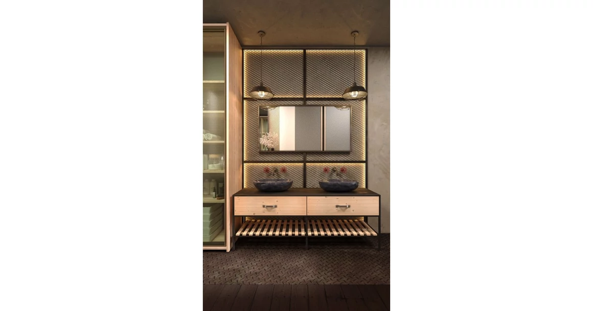 Kép 2/3 - Lámpa Mennyezeti lámpatest LARS 2,2295,AC220-240V,50/60Hz,1*E27,IP20,átmérő 36cm,egyes,fekete