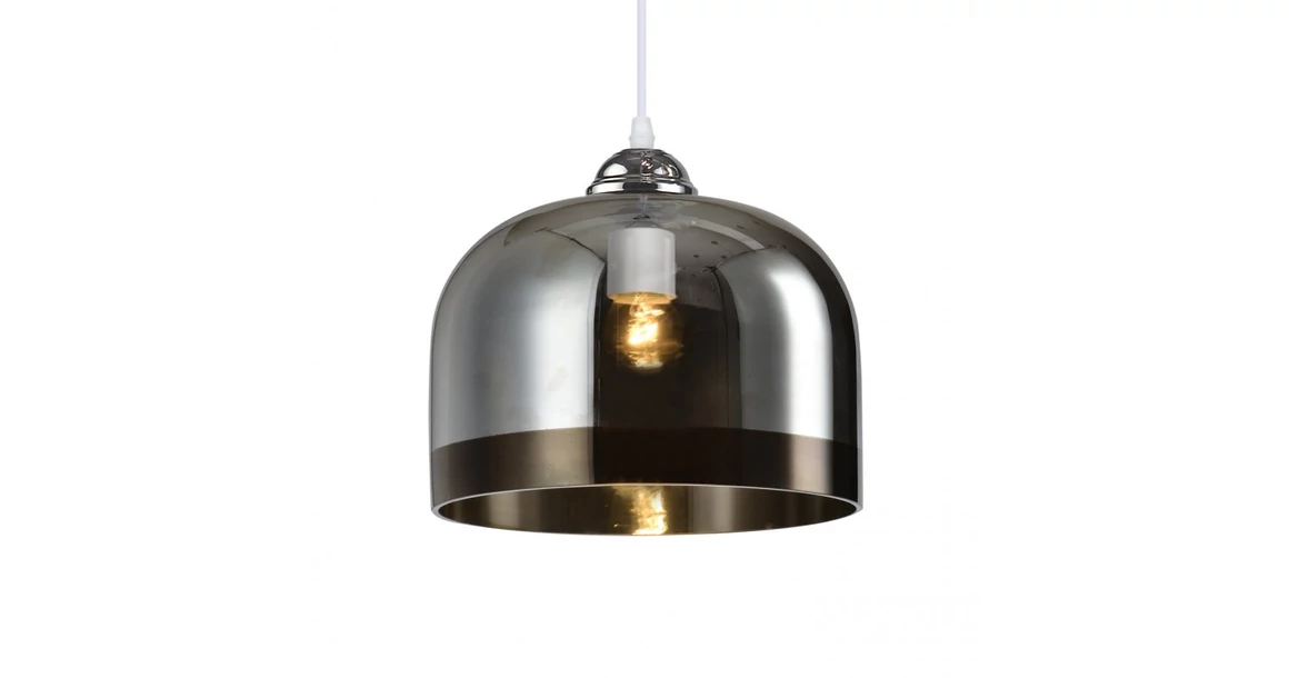Kép 1/5 - Lámpa Mennyezeti lámpatest LATI,7122,AC220-240V,50/60Hz,1*E27,IP20,átmérő 23,5cm,egyes,fekete
