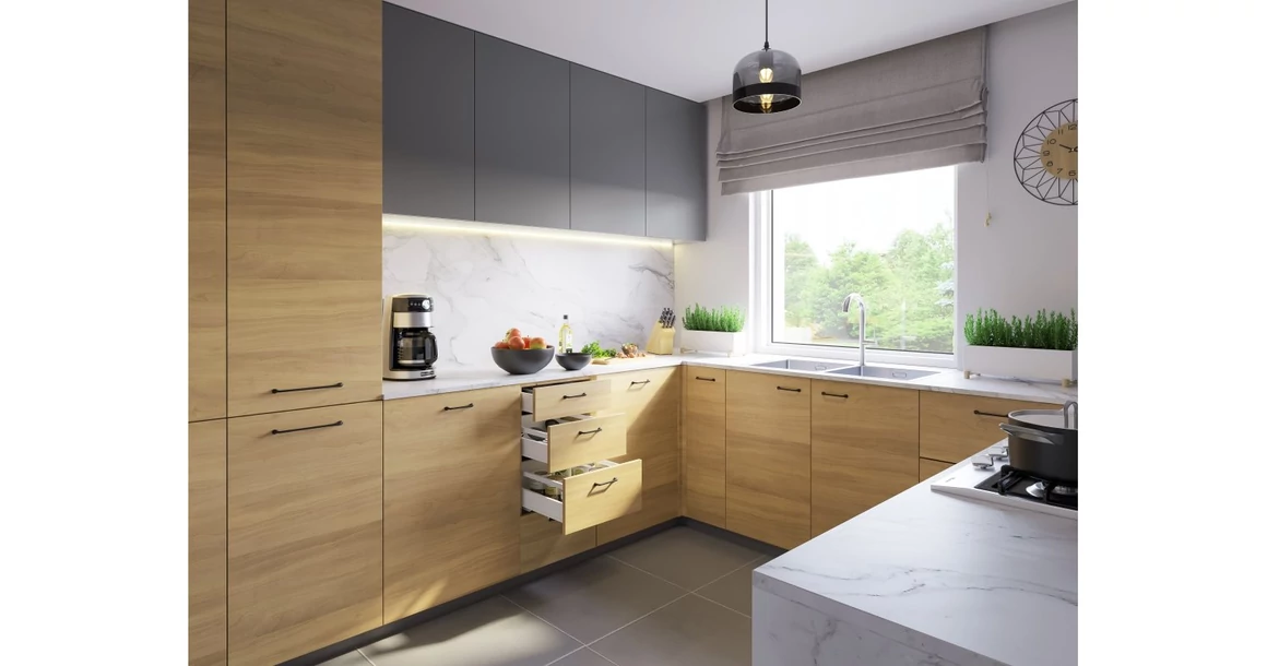 Kép 4/5 - Lámpa Mennyezeti lámpatest LATI,7122,AC220-240V,50/60Hz,1*E27,IP20,átmérő 23,5cm,egyes,fekete