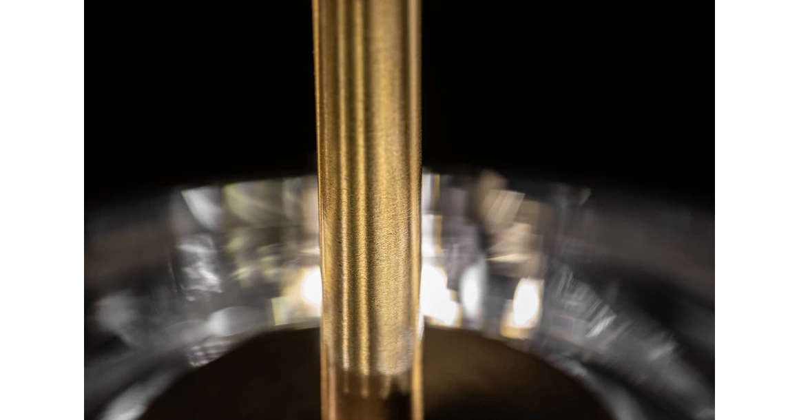 Kép 2/5 - Lámpa Mennyezeti lámpatest LIME,7887,AC220-240V,50/60Hz,1*E27,IP20,átmérő 35CM,egyes,arany