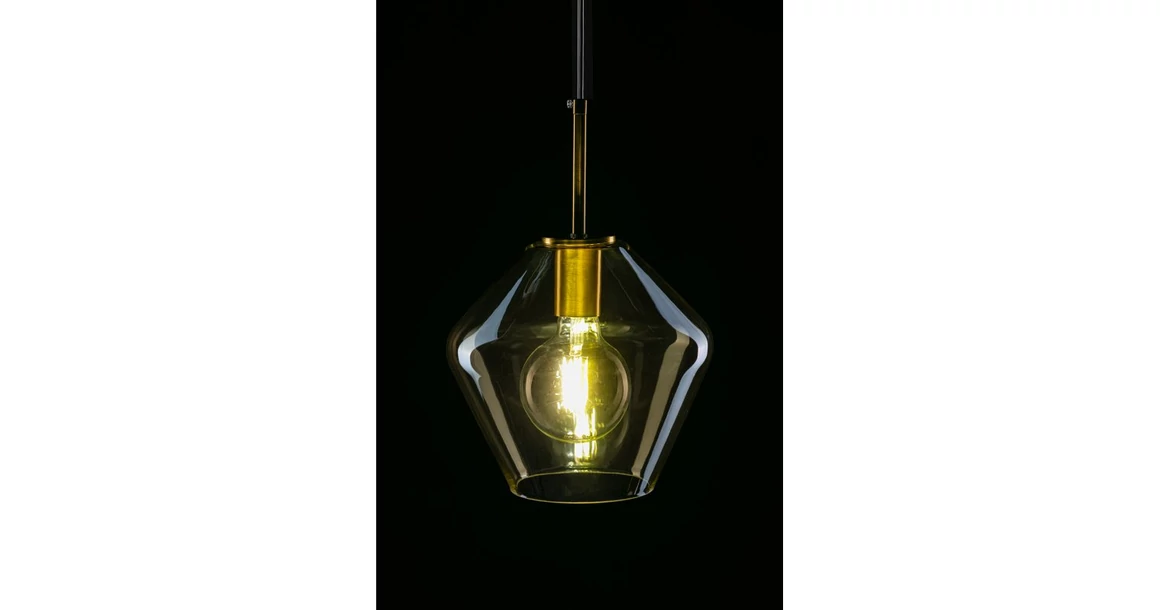 Kép 4/5 - Lámpa Mennyezeti lámpatest LIME,7887,AC220-240V,50/60Hz,1*E27,IP20,átmérő 35CM,egyes,arany