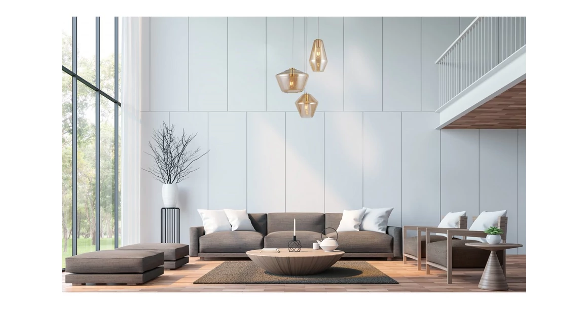 Kép 3/4 - Lámpa Mennyezeti lámpatest LIME 3P,7993,AC220-240V,50/60Hz,3*E27,IP20,átmérő 35cm,hármas,arany