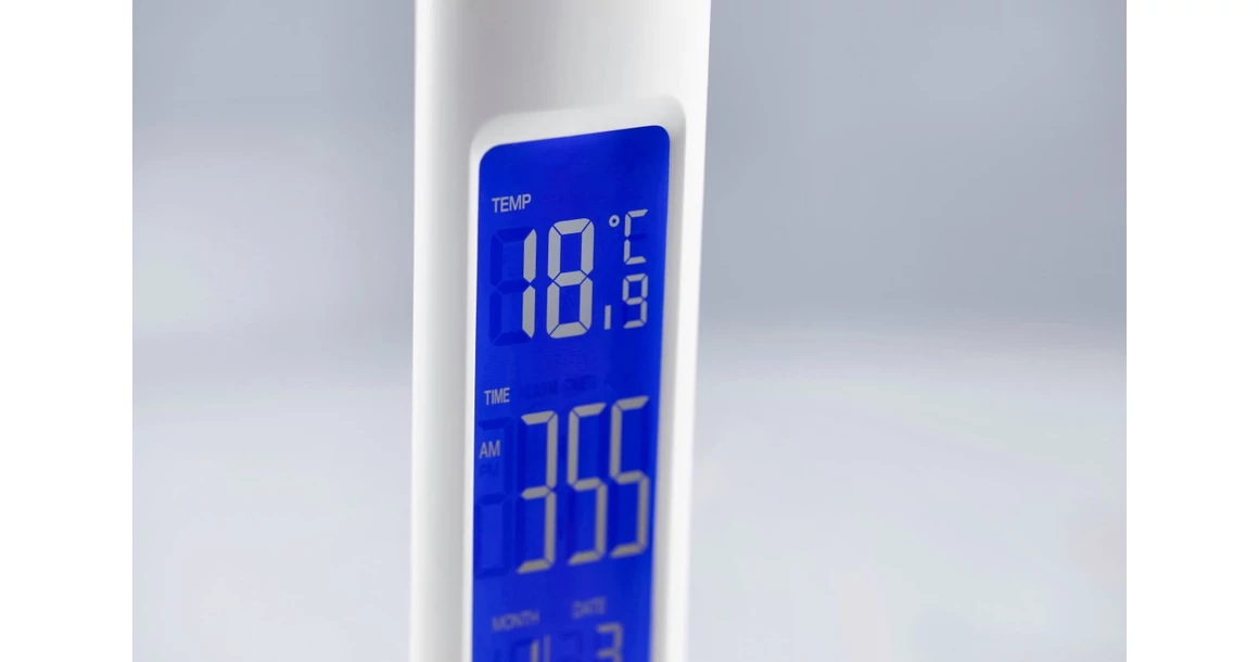 Kép 5/9 - Lámpa Asztali LINEAR 7W, 420lm,mAC220-240V, 3-CCT, 5 fokozatú fényerő ,PF>0,5,RA>80, fehér
