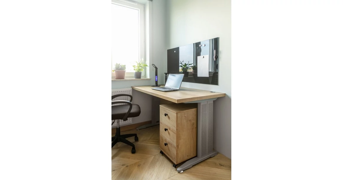 Kép 2/10 - Lámpa Asztali LINEAR 7W, 420lm,mAC220-240V, 3-CCT, 5 fokozatú fényerő ,PF>0,5,RA>80, fekete