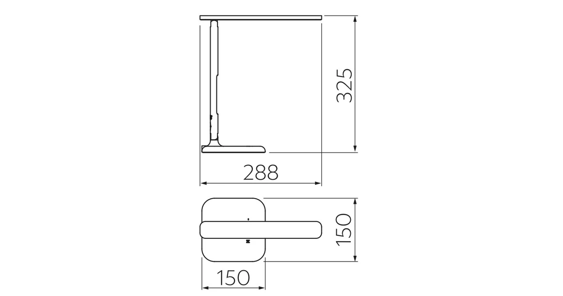 Kép 10/10 - Lámpa Asztali LINEAR 7W, 420lm,mAC220-240V, 3-CCT, 5 fokozatú fényerő ,PF>0,5,RA>80, fekete