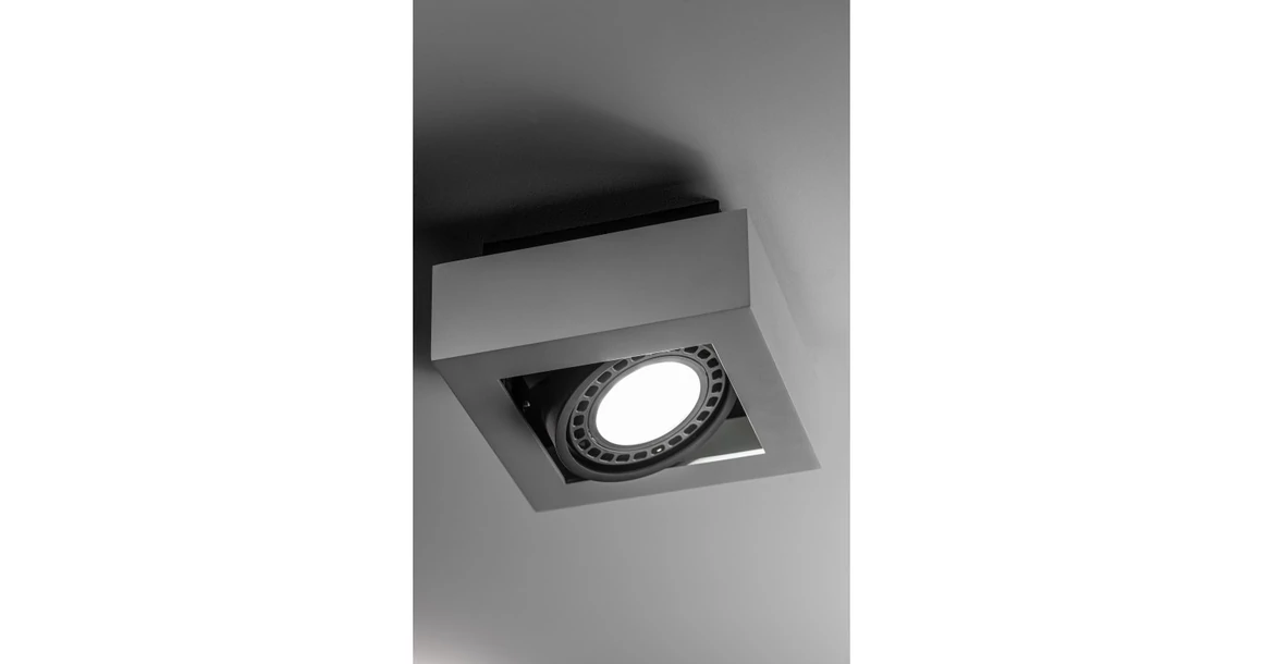 Kép 3/5 - Lámpa Mennyezeti lámpatest Loid, 4632,AC220-240V, 50/60 Hz, IP 20,1*gu10, ES111,egyes,fehér