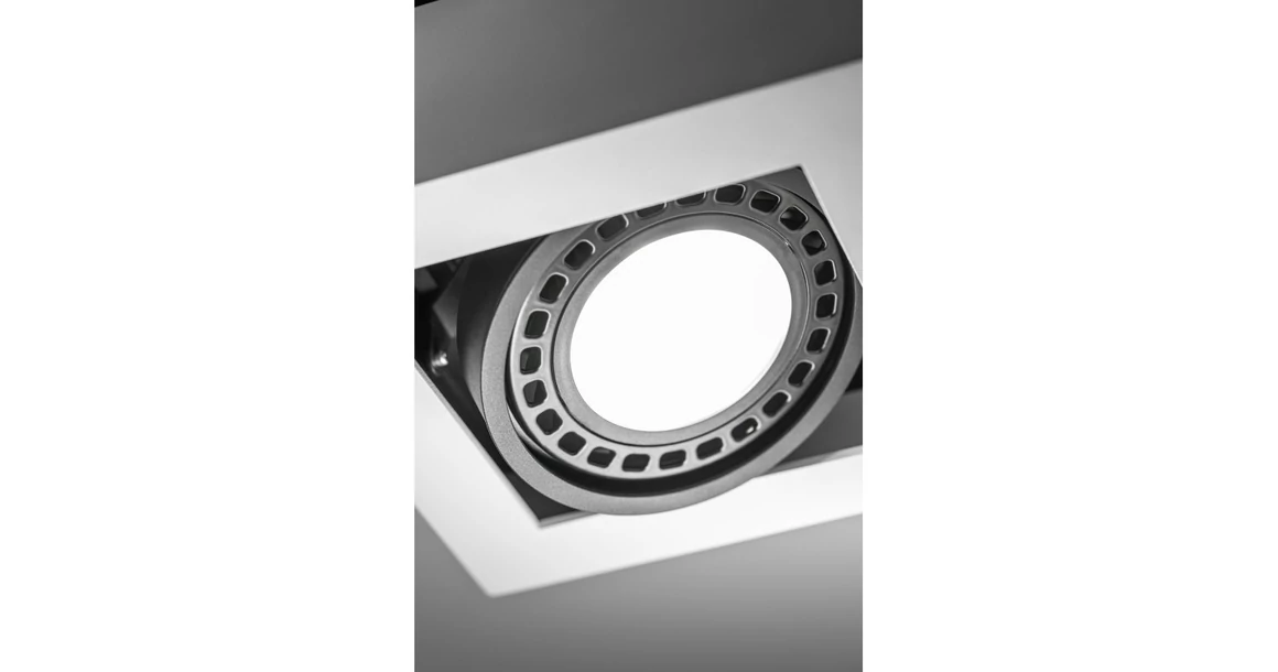 Kép 4/5 - Lámpa Mennyezeti lámpatest Loid, 4632,AC220-240V, 50/60 Hz, IP 20,1*gu10, ES111,egyes,fehér