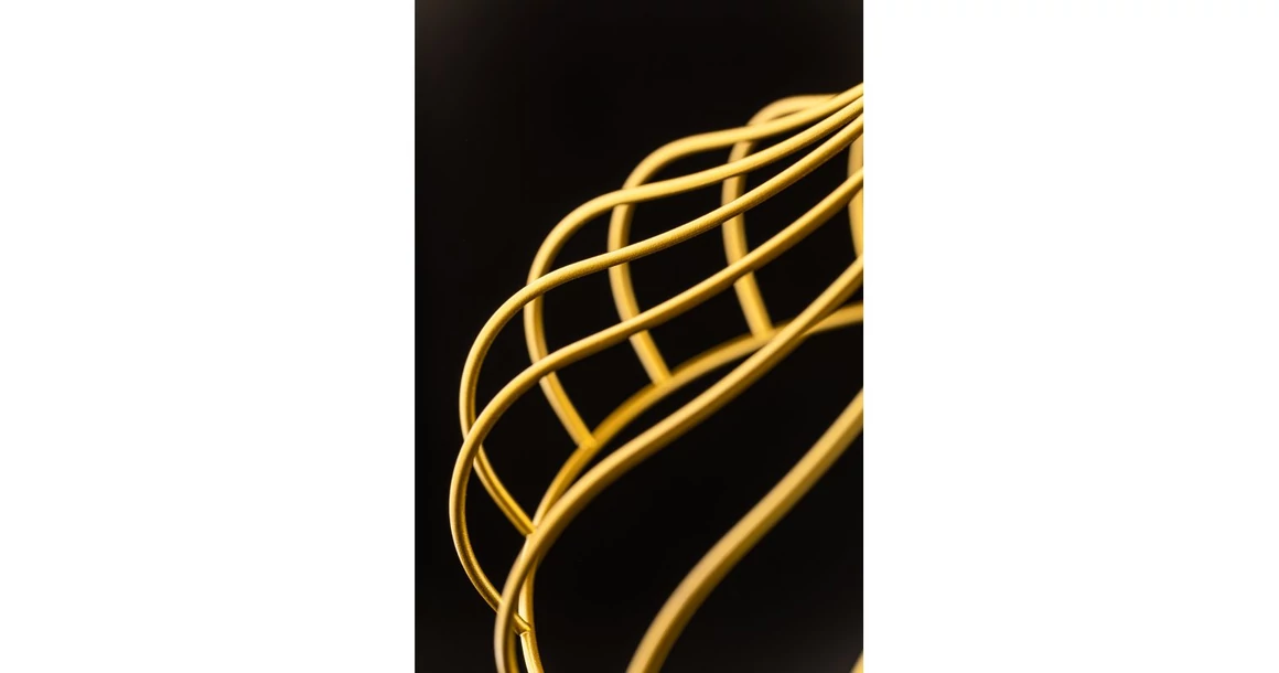 Kép 4/6 - Lámpa Mennyezeti lámpatest LOTTE,2646,AC220-240V,50/60Hz,1*E27,IP20,átmérő 33cm,egyes,arany