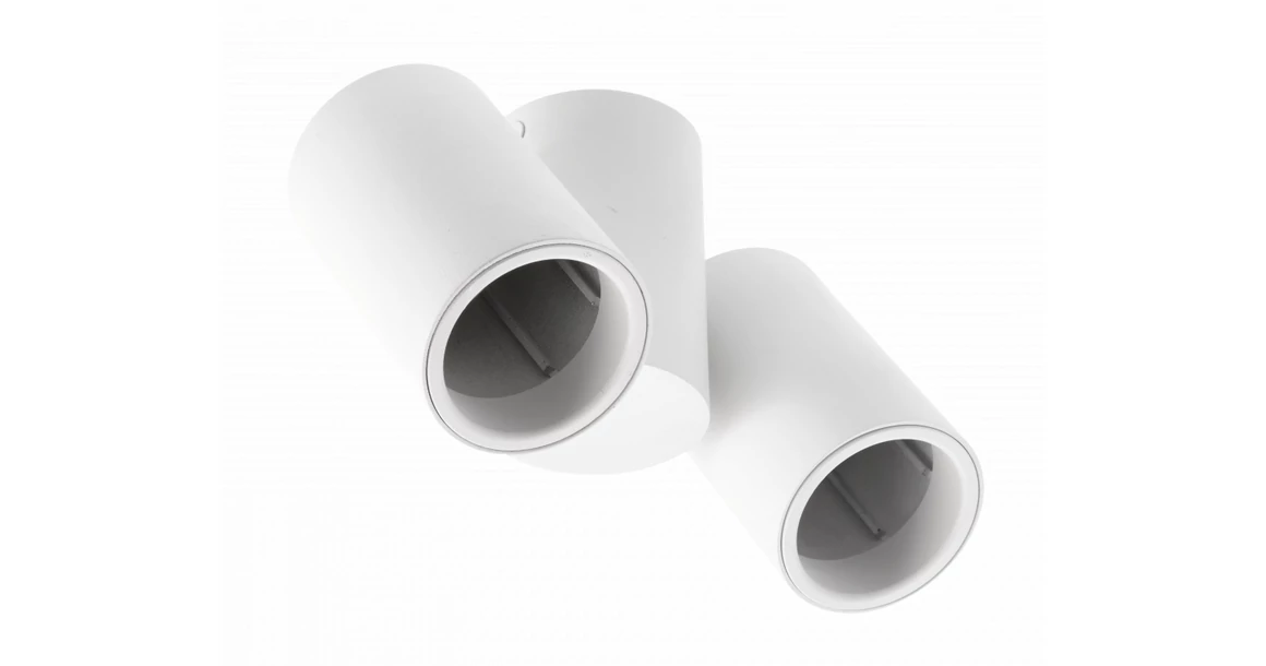 Kép 1/6 - Lámpa Mennyezeti lámpatest LUPO, aluminium, 17.5x5.6x11.5, IP20, 2*GU10, max. 50W, kör, fehér