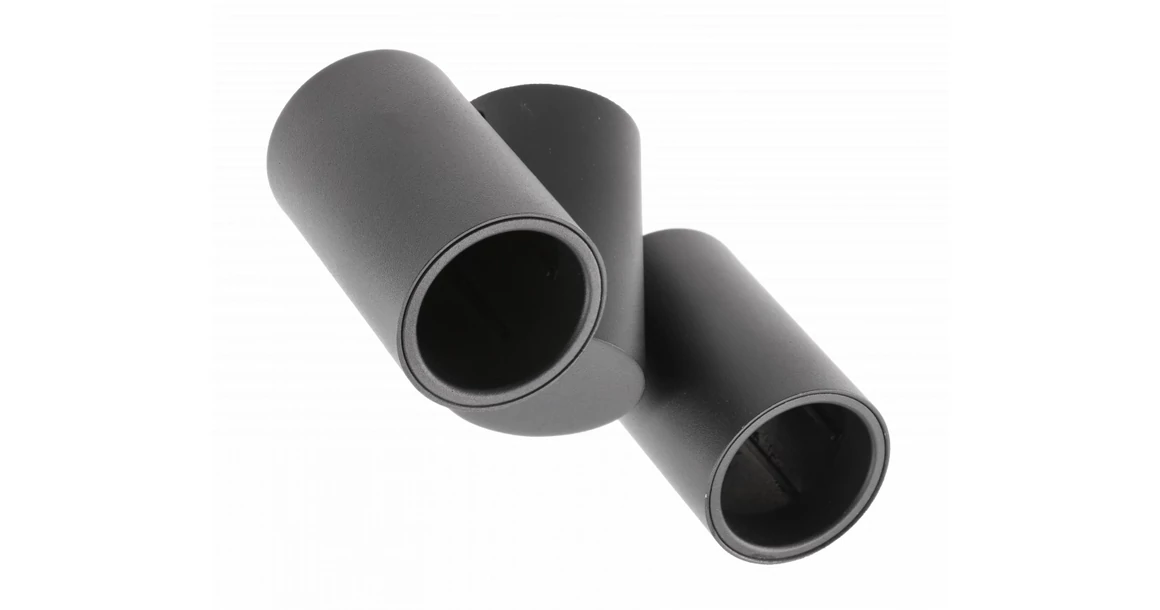 Kép 1/7 - Lámpa Mennyezeti lámpatest LUPO, aluminium, 17.5x5.6x11.5, IP20, 2*GU10, max. 50W, kör, fekete