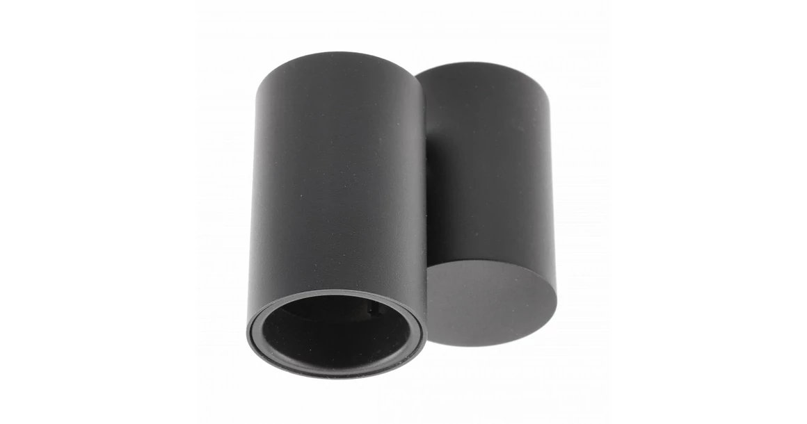 Kép 2/7 - Lámpa Mennyezeti lámpatest LUPO, aluminium, 11.6x5.6x11.5, IP20, 1*GU10, max. 50W, kör, fekete