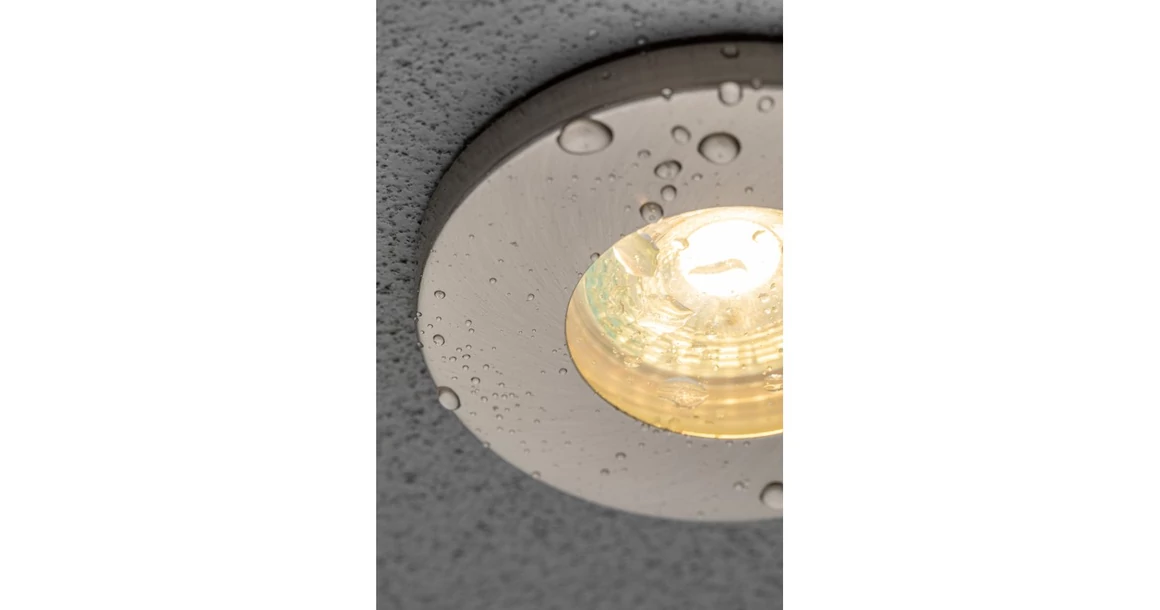 Kép 3/4 - Lámpa Mennyezeti lámpatest MAREA, IP54/IP20 kör, inox