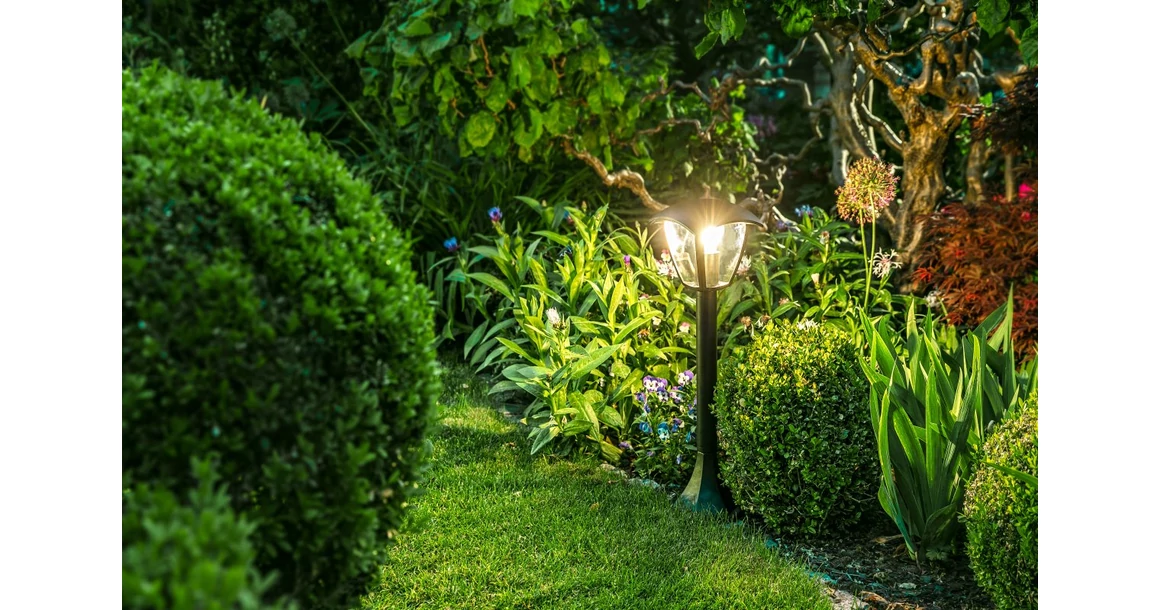 Kép 6/7 - Lámpa Kerti lámpatest MARINA-P, E7, MAX. 20W, IP54, AC220-240V, 50-60Hz, oszlop, fekete