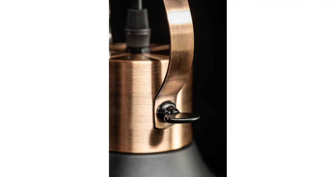 Kép 3/6 - Lámpa Mennyezeti lámpatest MEES,2363,AC220-240V,50/60Hz,1*E27,IP20,átmérő 30cm,egyes,fekete