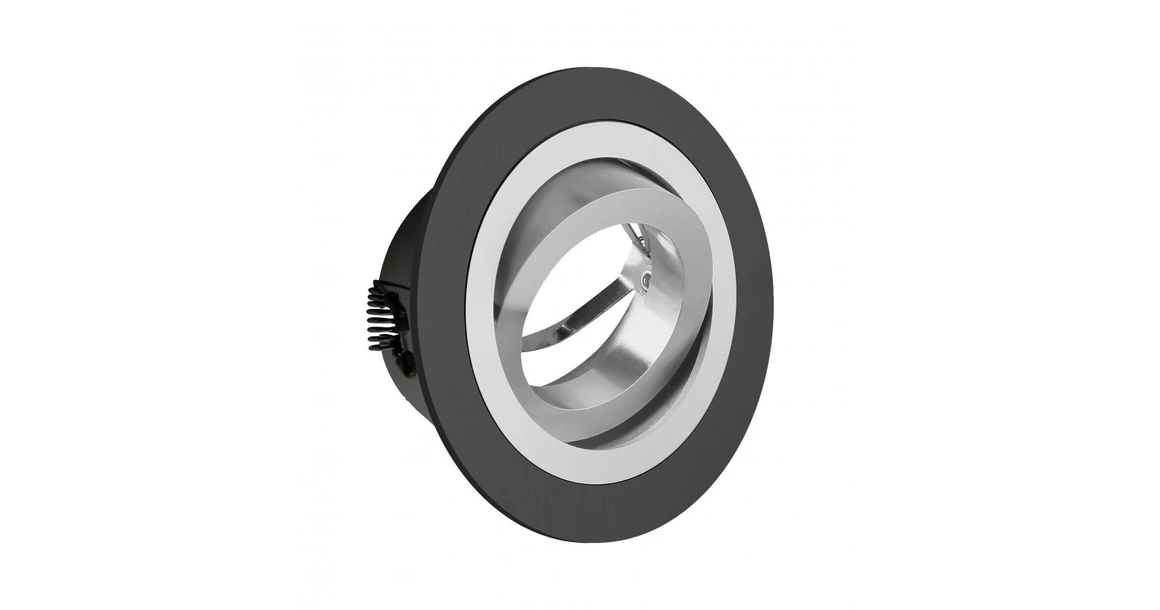 Kép 1/4 - Lámpa Mennyezeti lámpatest MORENA, IP20, kör, fekete