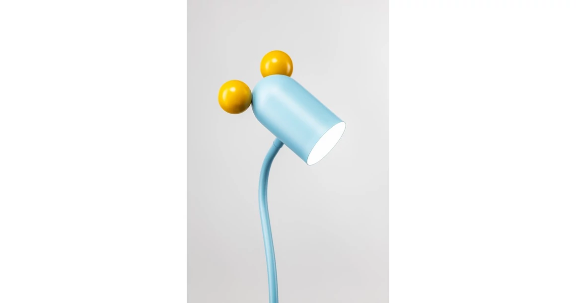 Kép 4/7 - Lámpa Asztali MOUSE , 0215, max.250V, 50/60Hz, 1*E27, max.25 W, átmérő 8 cm, IP20, kék