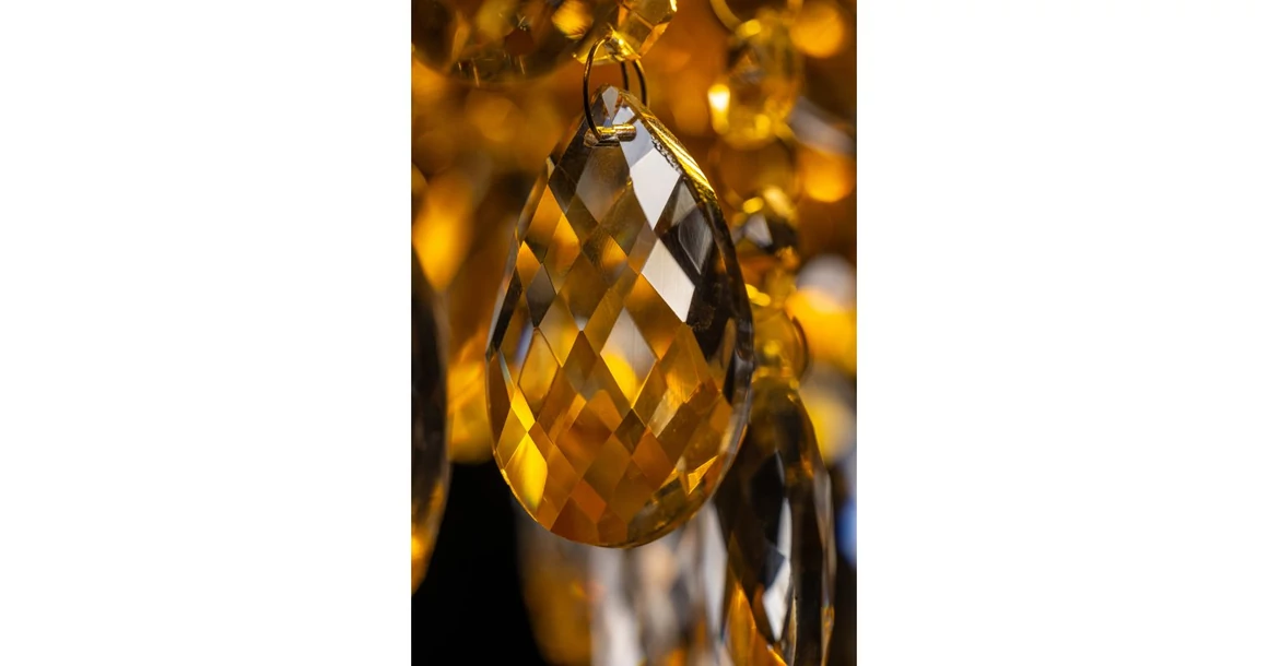 Kép 6/10 - Lámpa Mennyezeti lámpatest NESTO, 5994, AC220-240V, 50/60Hz, 1*E27, max.40W, IP20, átmérő 30 cm, fekete/arany