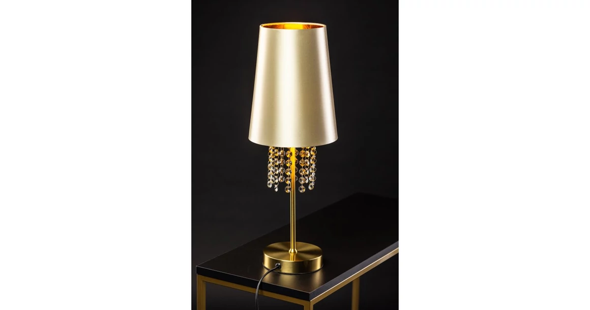 Kép 4/9 - Lámpa Asztali lámpatest NESTO 3 , 6076, AC220-240V, 50/60Hz, 1*E27, max.40W, átmérő 20 cm, krém