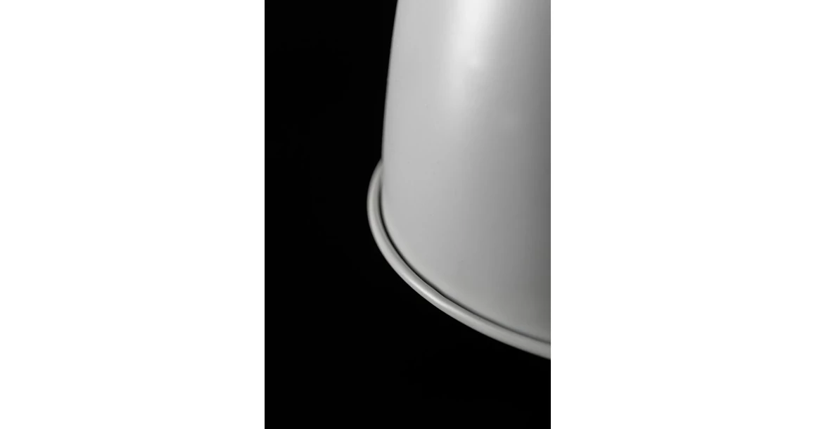 Kép 4/5 - Lámpa Mennyezeti lámpatest NOOR,6934,AC220-240V,50/60Hz,1*E27,IP20,átmérő 22CM,egyes,fehér