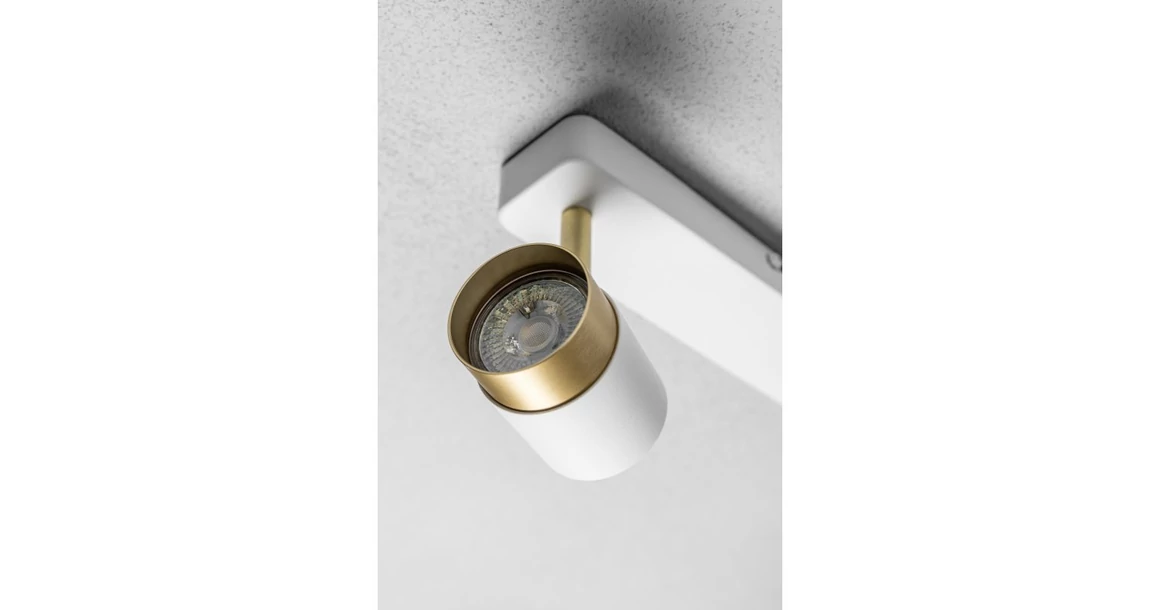 Kép 4/7 - Lámpa Mennyezeti lámpatest ORIO, aluminium, 24.0x5.5x14.0, IP20, 2*GU10, max. 50W, kör, fehér