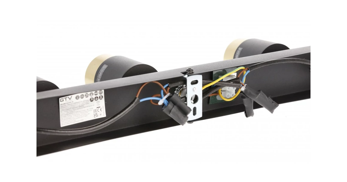 Kép 4/6 - Lámpa Mennyezeti lámpatest ORIO, aluminium, 43.0x5.5x14.0, IP20, 3*GU10, max. 50W, kör, fekete