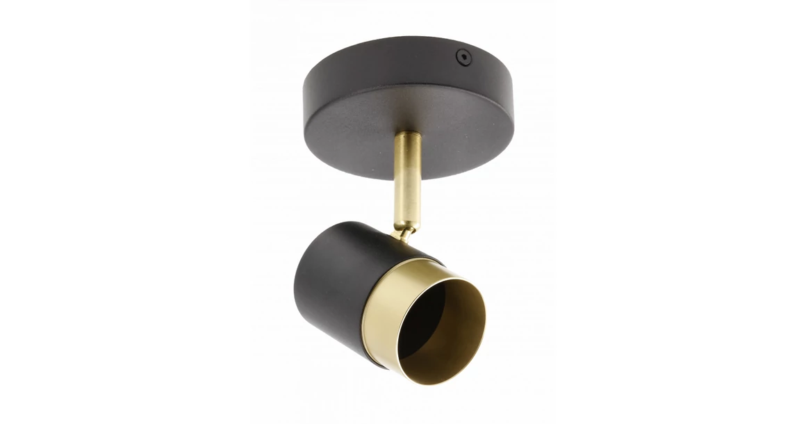 Kép 1/7 - Lámpa Mennyezeti lámpatest ORIO, aluminium, 11.6x5.6x11.5, IP20, 1*GU10, max. 50W, kör, fekete